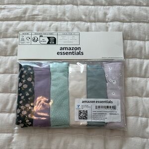 Amazon Essentials Women's Underwear Set - Floral, Purple, Mint, White